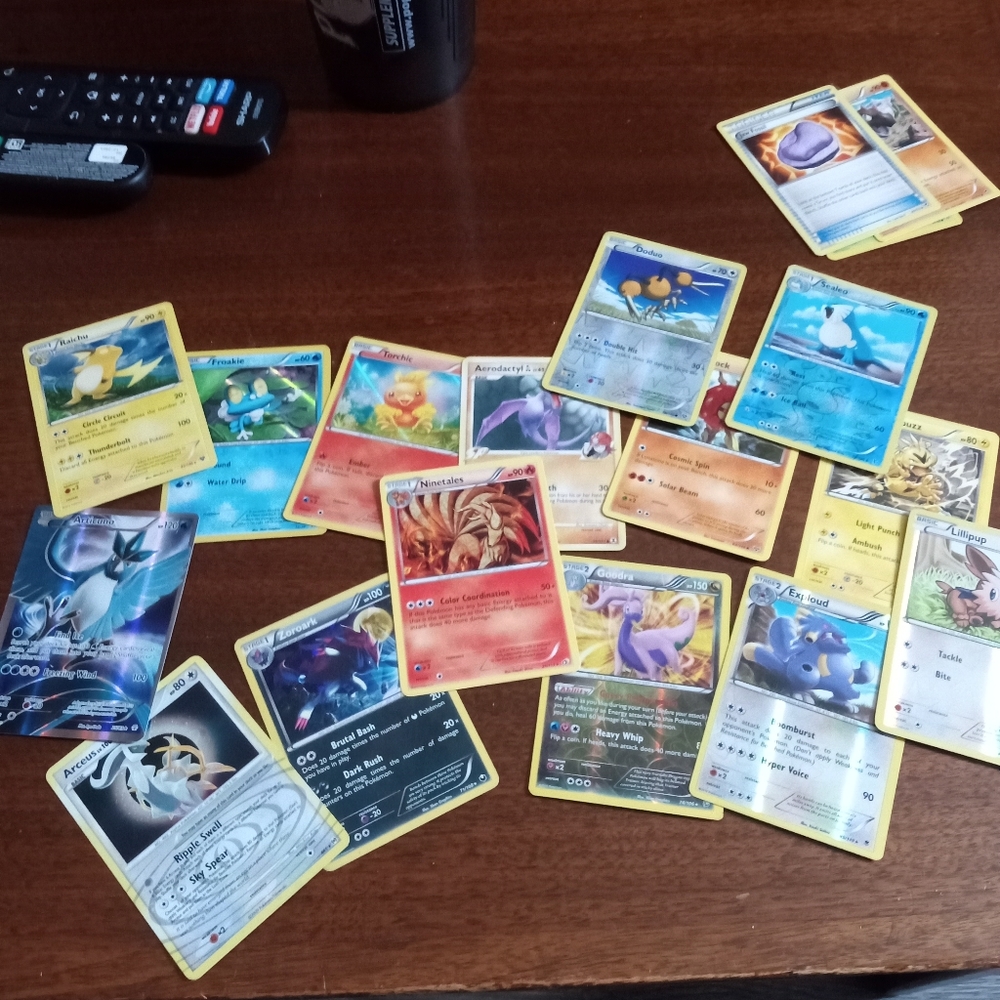 Shiny Pokemon card lot